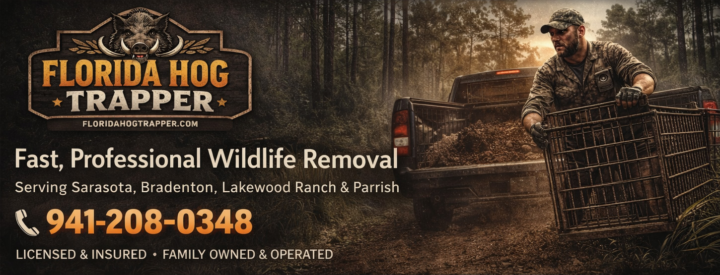 Florida Hog Trapper - Call 941-208-0348